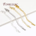 18K Gold Plated Lobster Clasp Connectors Extended Tail Chains for DIY Bracelet Making Jewelry Findings & Components