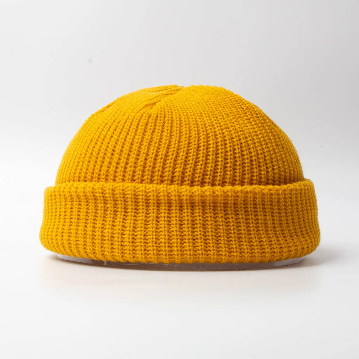 Unisex Knit Short Cuffed Docker Trawler Watch Hat Skull Cap Fisherman Beanie Wholesale