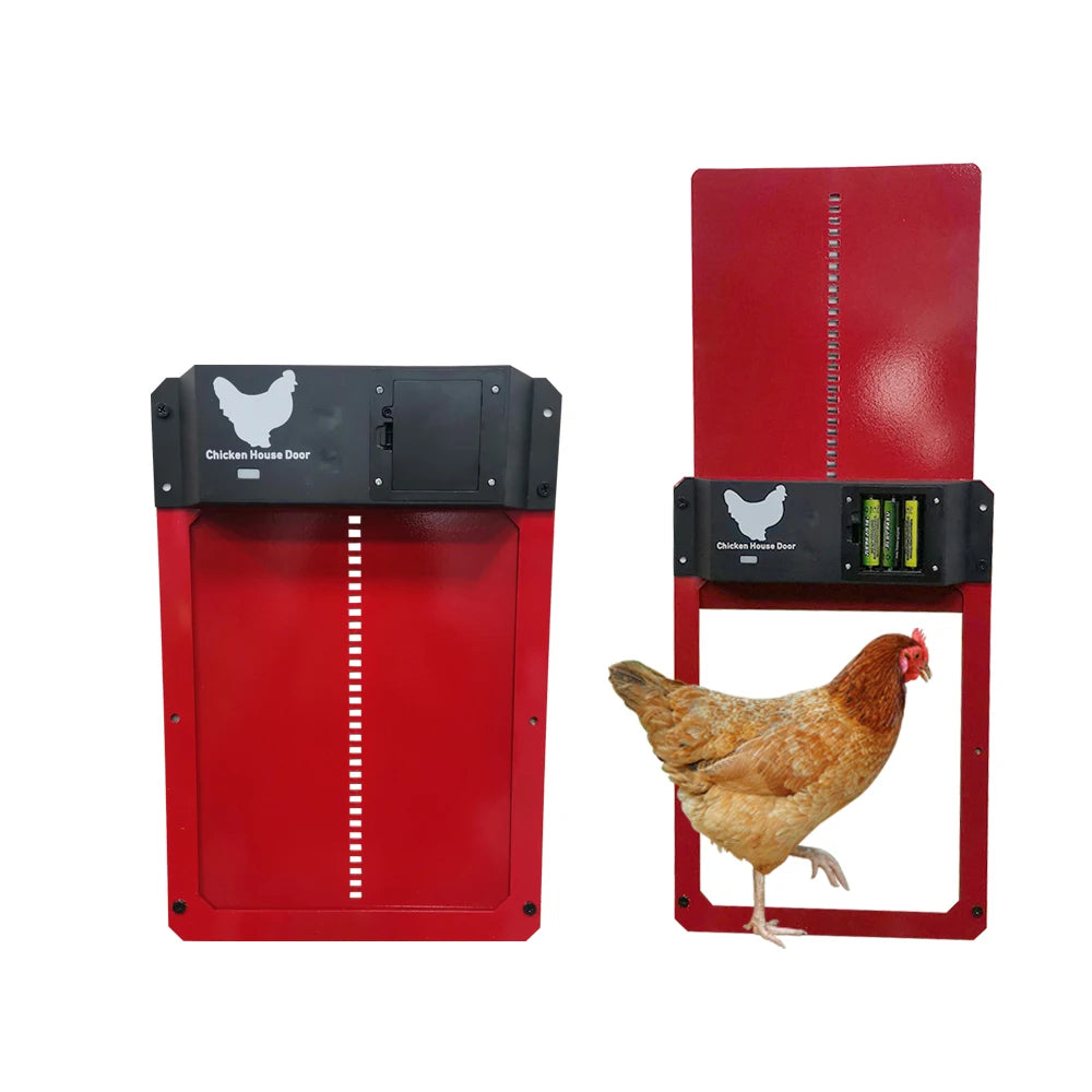 Poultry Farm House Chicken Coop Door Opener Automatic Chicken Coop Door