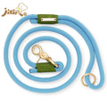 Jixin Dog Leash Dog Walking Leash Small and Medium-sized Double Dog Chains Double-ended Leash Pet Supplies