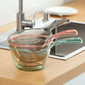 2026 New Plastic Household Water Spoon Can't Break Transparent Ladle Bath Water Spoon Water Thickened Kitchen