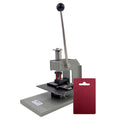 Manual T Shape Slot Hole Punch Tool Machine for Packaging Box Paper Tag Plastic Tab Stand-up Pouch Bags