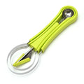 USSE Fruit Carving Tools 3 in 1 Set Stainless Steel Fruit Scooper Seed Remover Melon Baller