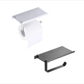 Bathroom Accessories Roll Paper Shelf Aluminum Alloy Cheap Wall-mounted Cell Phone Toilet Paper Roll Holder