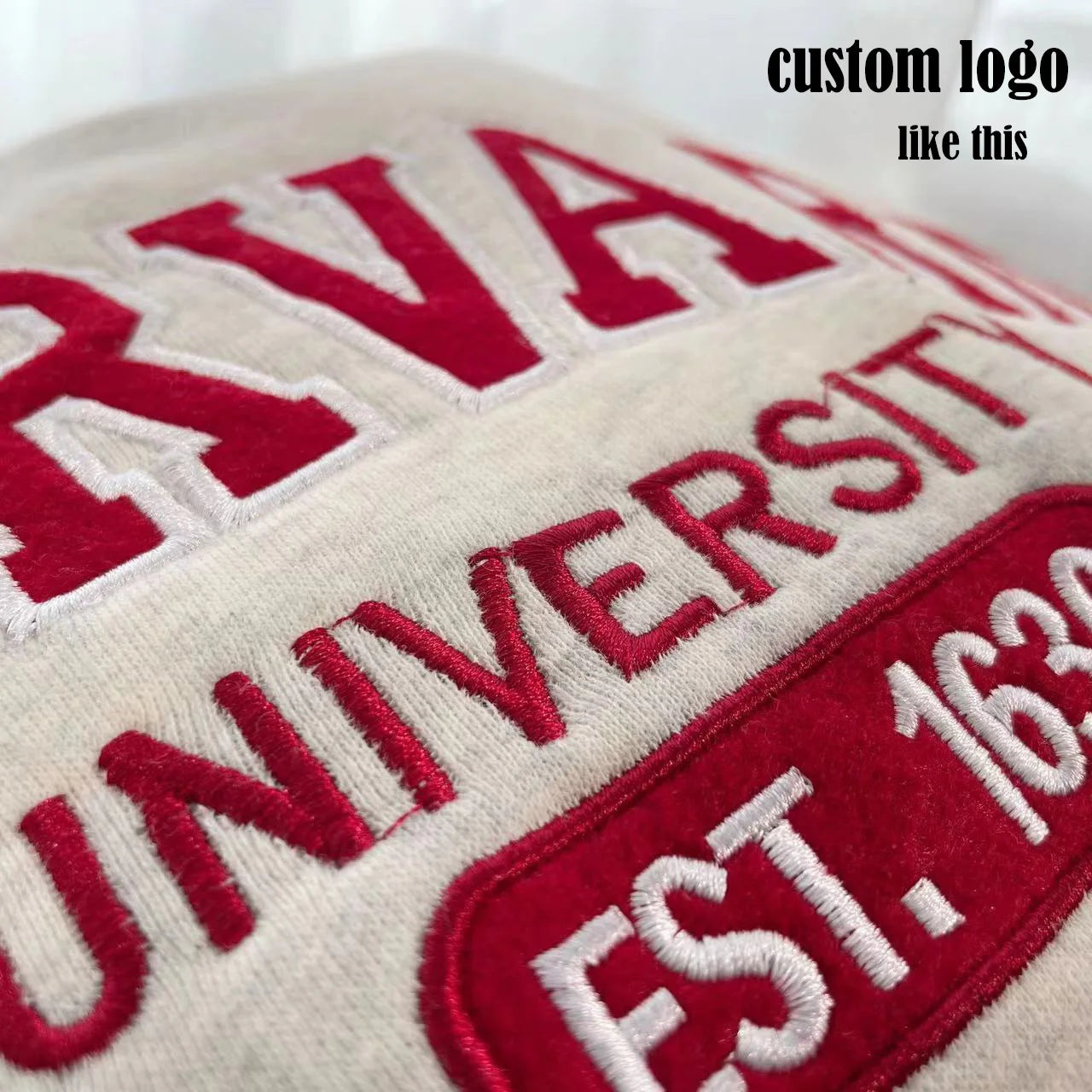 OEM Customizable New Fashion Hooded Sweatshirt Heavyweight Plain Dyed Winter Coat with Embroidered Logo Solid Digital Printing