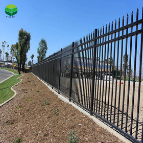 Aluminum Fence Restaurant Garden Home Aluminum Picket Fence Metal Aluminum Fence Panels
