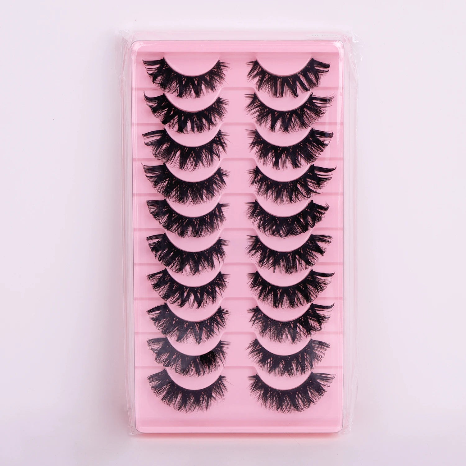 New Style Supplies 10 Rows Eyelash Mixed Salon Party False Mink Eye Lash Extensions Beauty Soft Diy Lash Extensions