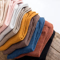 2026 Female Fashion Casual Candy Colors Socks Soft Women Fashion Organic Cotton Bamboo Crew Sock Quality Bamboo Fiber Sock