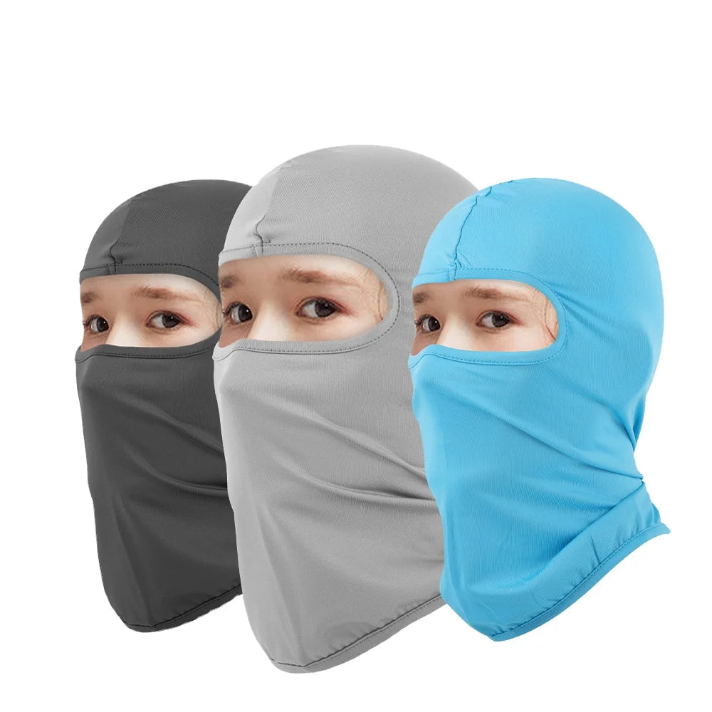 Kids Balaclava Hood Ski Neck Warmer Ski Maskss Custom Logo for Boys and Girls