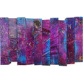 Stabilised Resin Craft Pen Parts Wooden Pen Making Kits DIY Wood Turning Gradient Colorful Antique Wooden Pen Blank