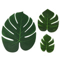 Green Artificial Palm Leaves for Tropical Party Decor for Christmas Easter Summer Hawaiian Wedding & Birthday Celebrations