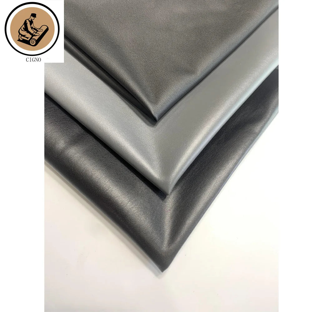 Factory Wholesale Stock Lot Eco Base Vegan Pu Synthetic Leather Rolls for Garment Materials