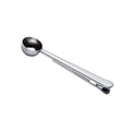 15ml Eco-Friendly Business Metal Stainless Steel Coffee Measuring Spoon with Clip Design for Home & Restaurant Use