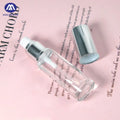 30ml Transparent Round Glass Perfume Bottle Skincare Fine Mist Spray Refillable Screen Printing Carton Packed