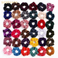 Wholesale New Fashion 10cm Girls Multicolor Elastic Velvet Scrunchie Hair Accessories Women Hair Scrunchies Cute Hairbands