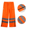 Hivis Cargo Trousers Outdoor Waterproof Breathable Raincoat Rain Men Work  Pants
