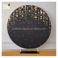 Hot Sale White Aluminum Frame round Circle Wall Backdrop Custom Logo Cartoon Style Event Decor Supplies for Weddings