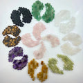 Crystal Eye Patch for Cold Hot Compress Relieve Fatigue Amethyst Eye Mask Gemstone Eye Cover