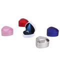 Wholesales Heart Shape Wedding Ring Boxes Jewellery Packaging Box Custom logo Jewelry Box with Led Light