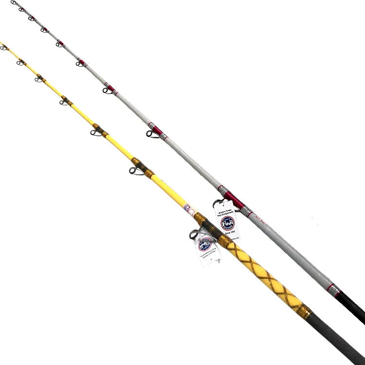 Offshore Big Thing One Semi-manual Boat Rod Solid Rod Deep-sea Super Hard Release Fishing Bottom Boat Fishing Rod