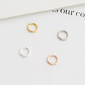 925 Sterling Sliver Weld Close Jump Rings for Diy Jewelry Necklaces Bracelet Making Jump Ring Accessories