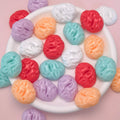 100Pcs Resin Chewing Gum Charms Pendant for Jewelry Making Accessories DIY Earrings Necklace Keychain Decoration
