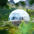 Prefab House 8m Igloo Geodesic Dome Glamping Tent for Sale