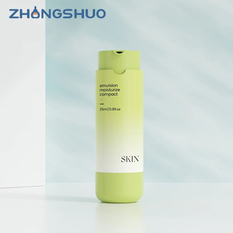 Trendy Green Twist Airless Lotion Pump Bottle 25ml 45ml Luxury Cosmetic Refillable Bottle Packaging for Skincare Products