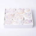 HZ Natural Rough Crystal Stone Raw Angel Aura Quartz Rough Mineral Crystal Quartz Healing Box for Home Decor
