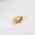 Fenny 18K Gold Plated High End Personalized Frog Shaped Ring Stainless Steel Waterproof&Tarnish Free Wholesale Jewelry