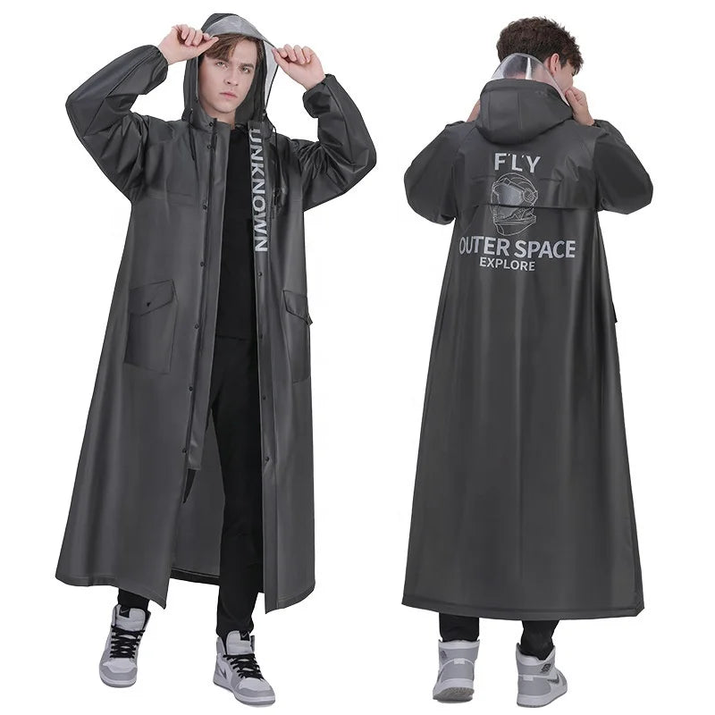 Men's Fashion Raincoat for Motorcycle Against Water Rain Suit Motocross Moto Raincoat Men Rain Pants Fishing Raincoat Shoe Cover