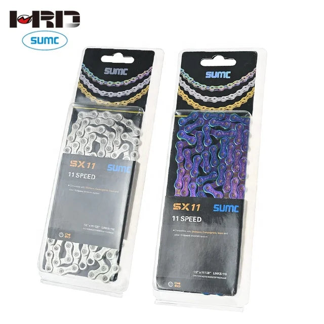 SX11 11 Speed 116L Road Cassette Chains Hot Sale Cheap Road Bike Chain Silver 11s SUMC MTB Bicycle Chain