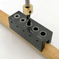 90 Degree Straight Angle Drill Guide Round Tube Hole Jig Kit 6/7/8/9/10mm Wood Dowelling Self Centering Hole Puncher Locator