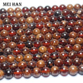 Meihan Wholesale Natural Spessartine Garnet Strand Loose Stone Beads ForJewelry Making Bracelet Necklace DIY Design
