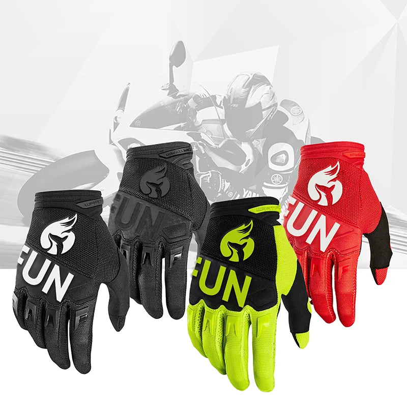 Touchscreen Full Finger Motorbike Hand Gloves for Bike Motorcycle Riding Gloves With Hard Knuckle Motor Cycle Glove