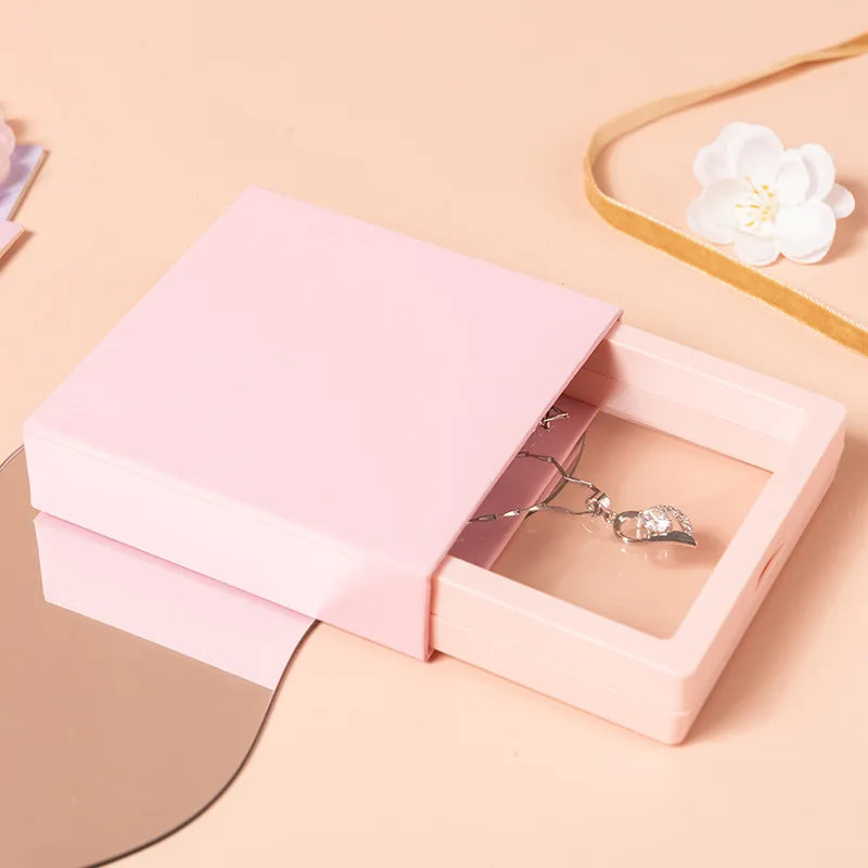 Factory Wholesale PE Square Drawer Jewelry Box for Pearl Loose Beads Storage and DIY Necklace Bracelet Packaging