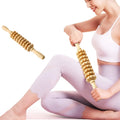Natural Beech Cellulite Massage Stick Manual Gua Sha Wooden Massage Roller Wholesale Wood Therapy Massage Tools Set