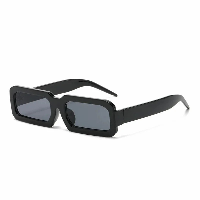 STORY STY4494D Fashion Modern Designer Sunglasses Small Frame Square Shades Glasses Rectangular Yellow Sun Glasses for Women