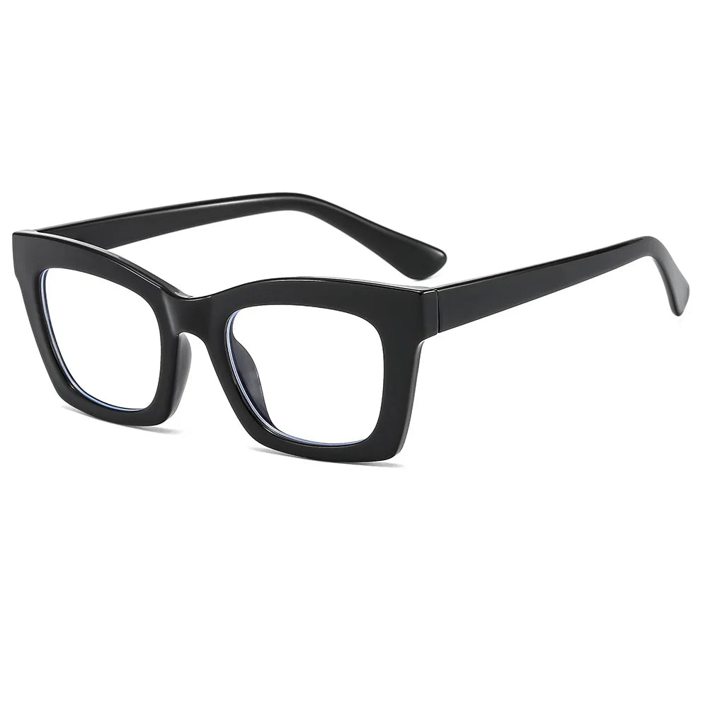 Fashion Blue Light Blocking Eyewear 2023 TR90 Eyeglasses Cat Eye Glasses Frame in Stock