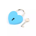 45*59mm Heart Shape Lock Love Padlock Heart Metal Padlock With Key