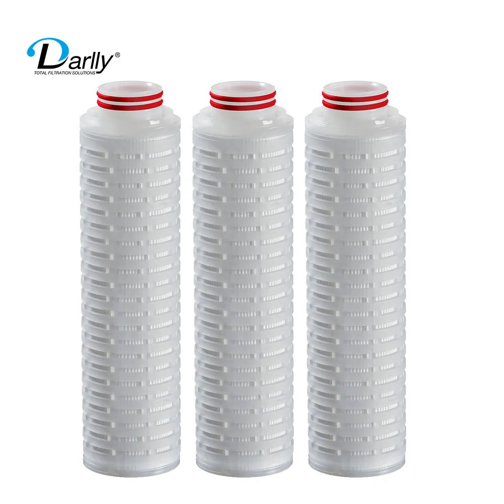 Zhejiang Factory's New 10/20/30/40 Inch Industrial Filter PP Oil Cartridge 5 Micron Cooking Oil Filter Machine