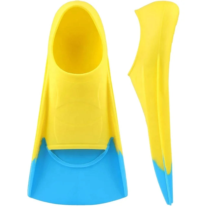 Factory Wholesale Portable Freediving Fins Swimming Paddle Silicone Flipper Fins