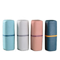 Hot Selling Portable Toothbrush Travel Case Trips Wash Cup Holder Storage Easy Take Hot Plastic Material