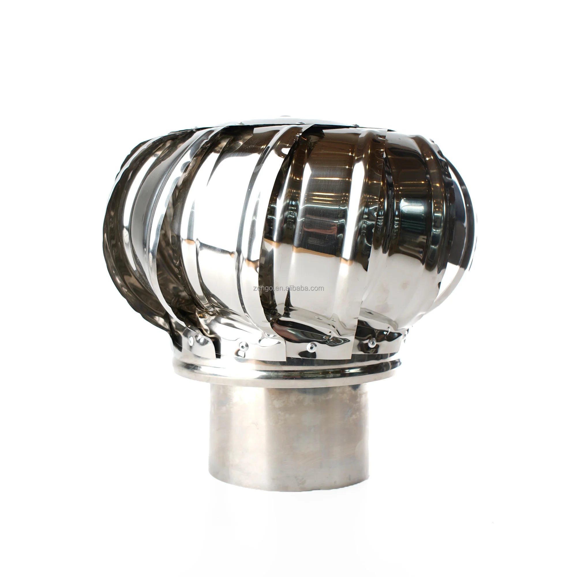 Good Price Ventilation System Stainless Steel Galvanized Steel Roof Ventilation Wind Spinning Rotary Chimney Cowl