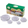 5pcs Plastic Dumpling Maker Empanada Press Dumpling Wrapper Mold Manual Lazy Dumplings Machine Kitchen Tools