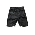DENIMGUYS Custom Embroidered High Street Men Waxing Coated Cargo Shorts Pants