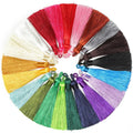 8cm Silky Thread Tassel Fringe Brush 100% Polyester DIY Jewelry Making Earring Pendant Charm Handmade Home Textile Cellphone