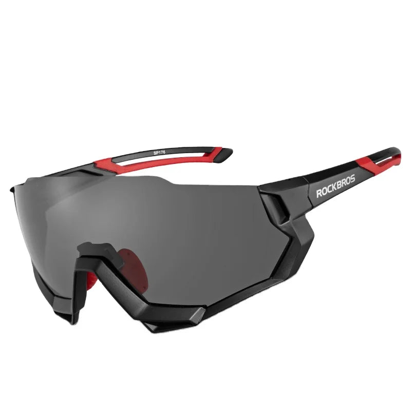 ROCKBROS Cross Border Hot Selling Bicycle Cycling Glasses Polarized Color Windproof Myopia Running Sunglasses
