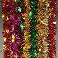 Valentine's Day Wedding Garland Decoration Shiny Hanging Metallic Tinsel Ornaments for Festive Celebrations