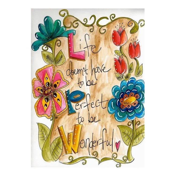 Ever Moment Diamond Painting Handmade Flower Life Perfect Wonderful Decoration ASF1796